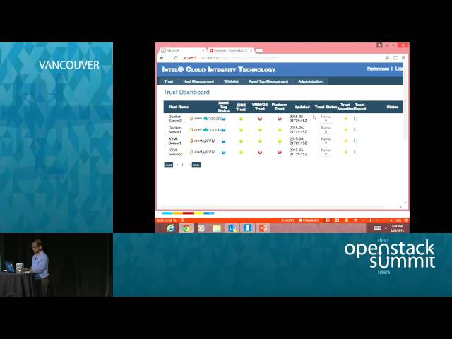 Trusted Docker Containers and VMs