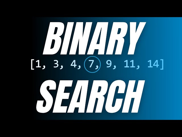 Binary Search in 2 Minutes | Manim