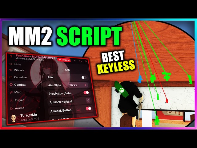 [🔪BEST] Murder Mystery 2 Script -  Aimbot, Kill All, ESP (NO KEY!!)