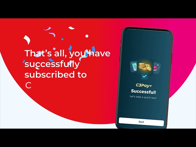 How to subscribe to C3Pay+ to enjoy exclusive offers on the C3Pay app!📲