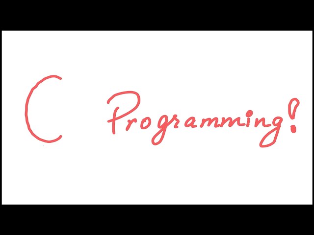 Introduction to C programming video #3 (PPS/Programming for problem solving)