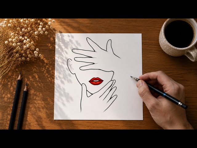 I Tried This Creative Drawing Idea ✏️ | Step by Step Drawing 📝