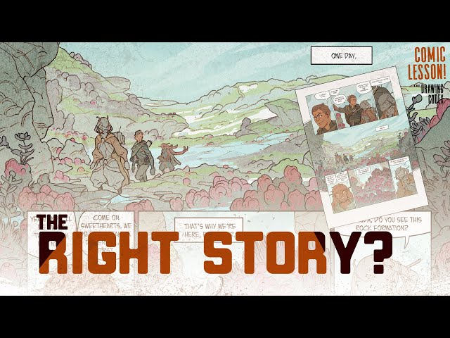 Getting Your Story On The Page - (Pro Comic Page Process)