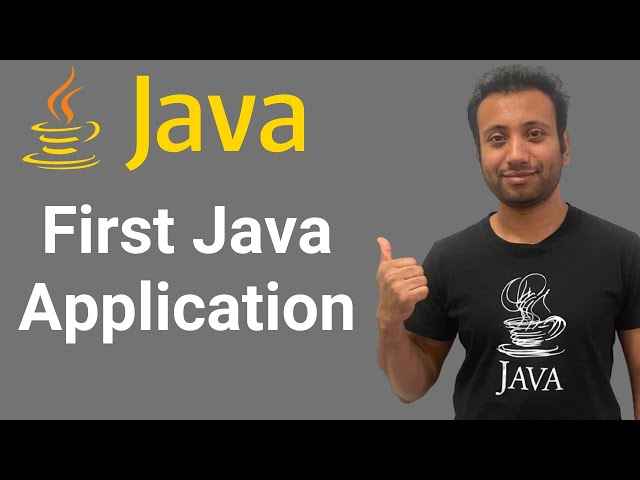 Java Bangla Tutorials 4 :  First Java Application | class, main method