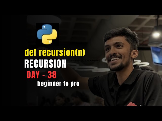 Master Recursion in Python (Day 38): Stop Fearing Recursive Functions!