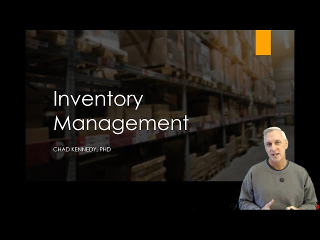Inventory Management Overview