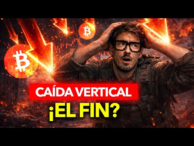 BITCOIN CAÍDA VERTICAL: ¿El Final de las Criptomonedas?