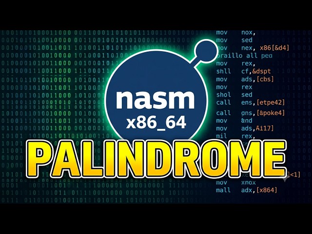How to Write a Palindrome Function in x86_64 Assembly (C vs NASM)