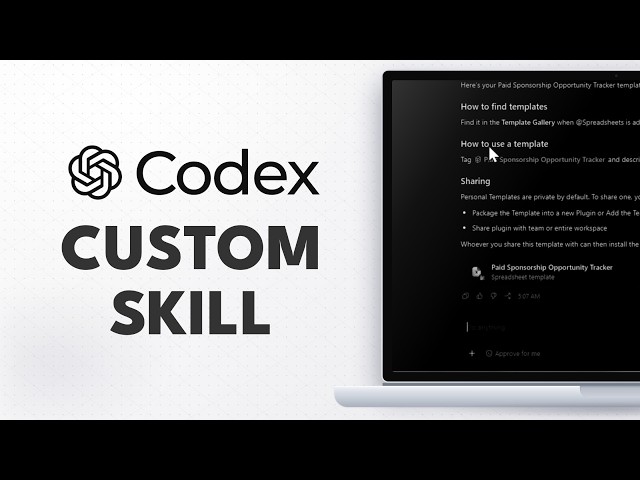 Codex Custom Skill: How to Create One With No Code (Step by Step)