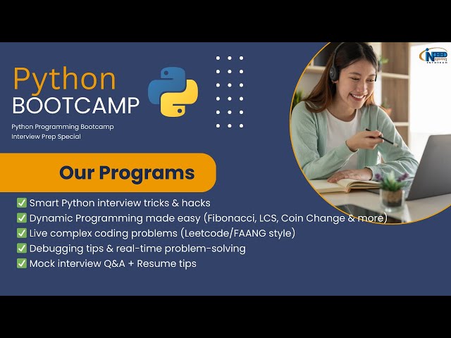 Python Programming Bootcamp | Interview Prep Special