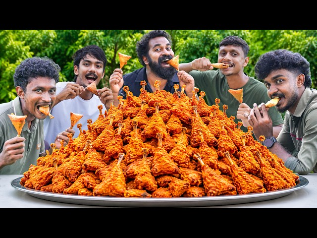 CHICKEN SAMOSA Recipe | Crispy & Fried | Village Style Indian Street Food