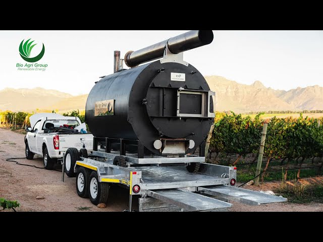 MOBILE BIOCHAR PRODUCTION MACHINE!