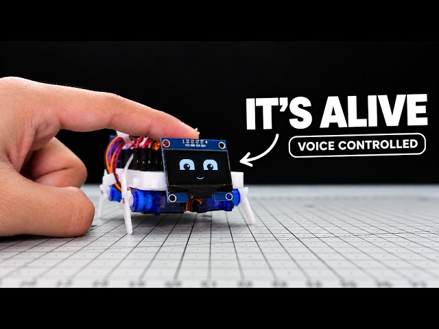 I Built a Robot Dog That Actually Feels Alive | Desk Buddy | ESP32 Projects
