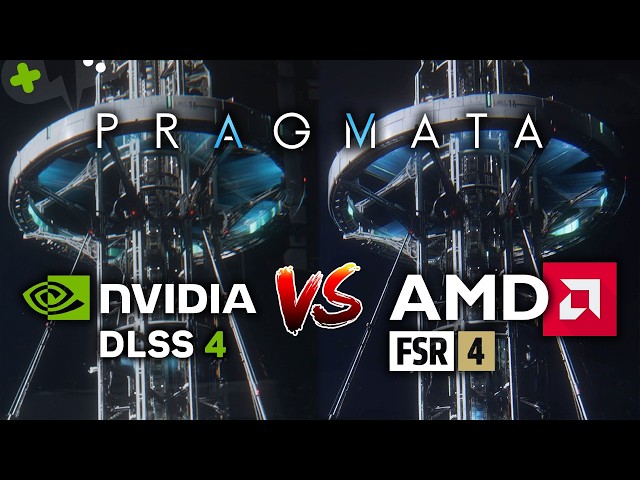 Nvidia DLSS 4 vs AMD FSR 4 | Visual Comparison on PRAGMATA