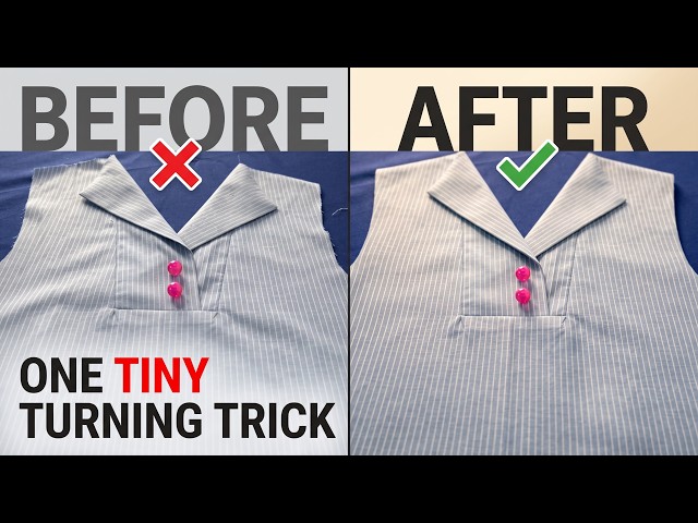 The Lapel Sewing Secret Nobody Shows You