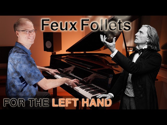 Franz Liszt: "Feux Follets," Arrangement for the LEFT HAND by Matthias Heymann