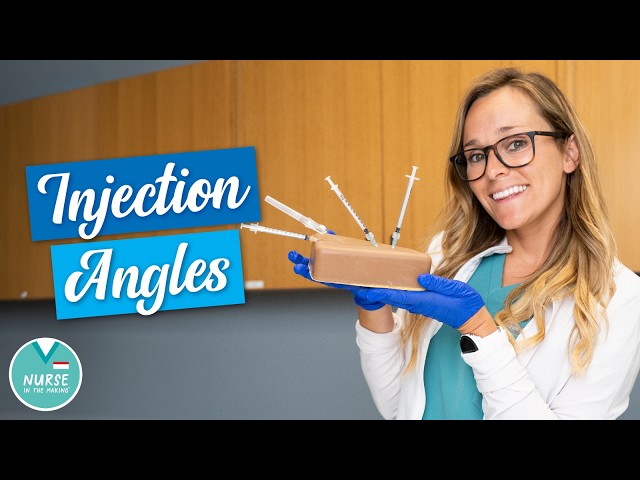 Types of Injection Angles » Intradermal, Subcutaneous, Intramuscular, Intravenous