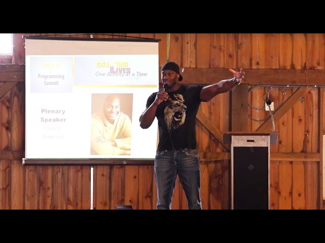 Chris Downing Speaks At Department Of Youth Services 2016 Programming Summit
