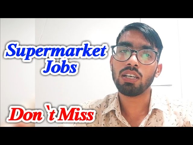 Supermarket Job In Dubai | Computer Operator job @Crazyvlogsindia