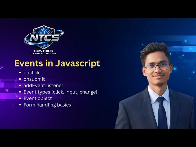 Events in JavaScript