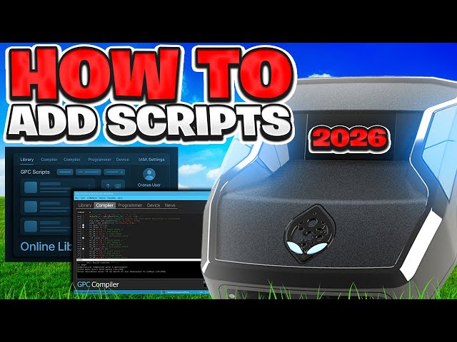 How To Add Scripts Onto Your Cronus Zen!!!