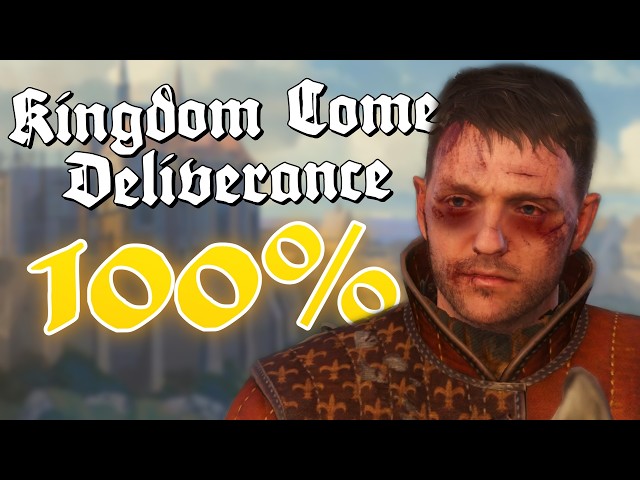 I 100%'d Kingdom Come Deliverance. It was PAINFUL