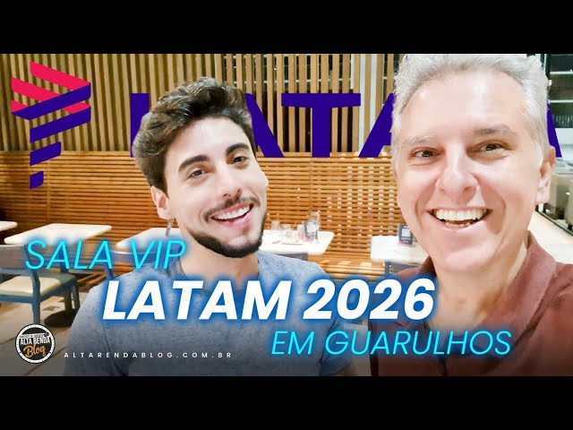 💳VISITEI A SALA LATAM PASS 2026 NO AEROPORTO DE GUARULHOS, VEM COMIGO CONHECER O LOUNGE EXCLUSIVO.
