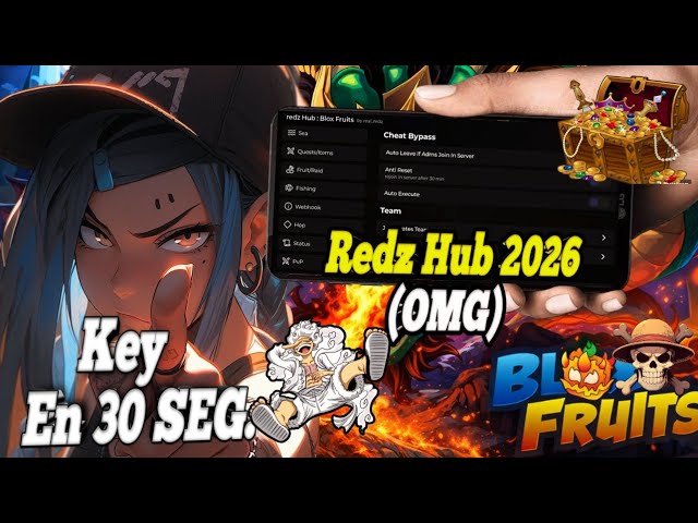 🔗 BLOXFRUITS script | REDZ HUB [OMG] SUPER FÁCIL SACAR LA KEY 😱 EN MENOS DE 30 SEG | SCRIPT ROBLOX 🫡