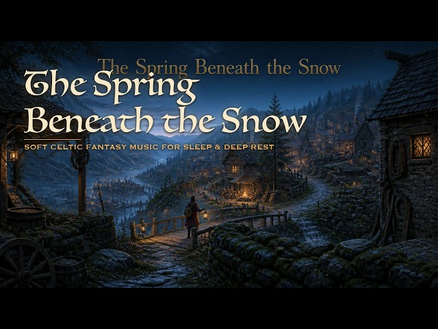 The Spring Beneath the Snow | Soft Celtic Fantasy Music for Sleep & Deep Rest 🕯️
