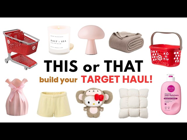 Build Your DREAM TARGET HAUL! 🎯🛒🛍️ | THIS or THAT