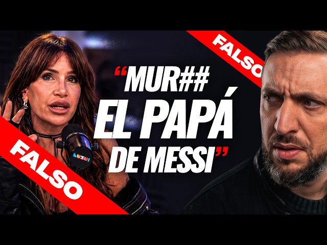 Florencia Peña FIRED over fake news about MESSI’S father