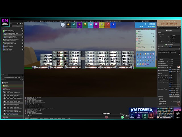 🛠️ GameDev 🛠️ - Developing KN_Tower | 🤖 Godot | ⚙️ Blender | 🐍 Python | 🧮 GDScript | 🎨 Gimp