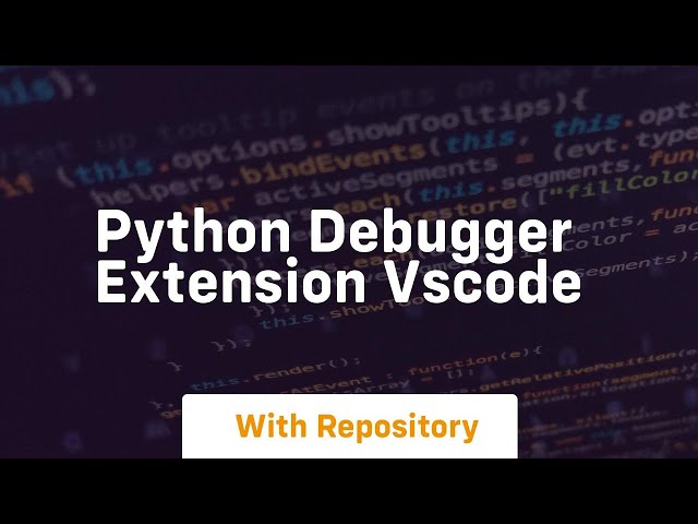 python debugger extension vscode