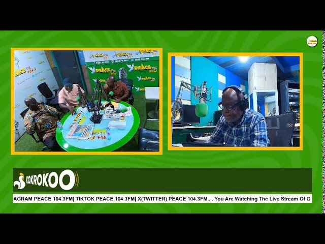 Kokrokoo Discussion Segment On Peace 104.3 FM (18/08/2026)