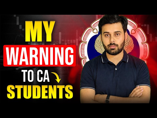 My Direct Warning to Sept 26 CA Students