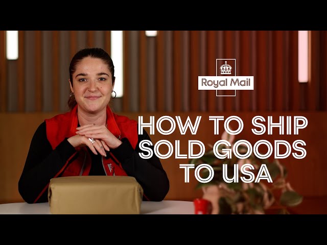 How to ship sold goods to USA
