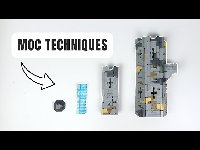 Complex LEGO MOC Building TECHNIQUES