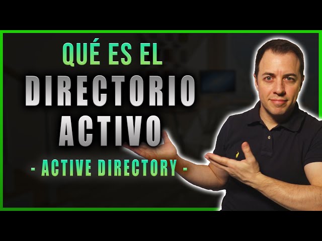 What is Active Directory (Microsoft Active Directory) and what is it used for? | Alberto López