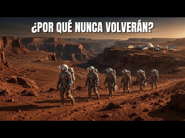 Por qué los primeros humanos en Marte nunca volverán
