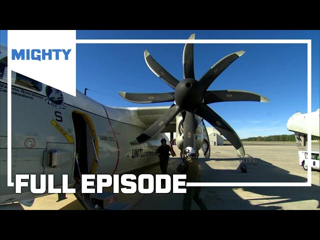 Inside the High-Stakes World of C2 Greyhound Carrier Landings | Mighty Planes - Season 4 Episode 3