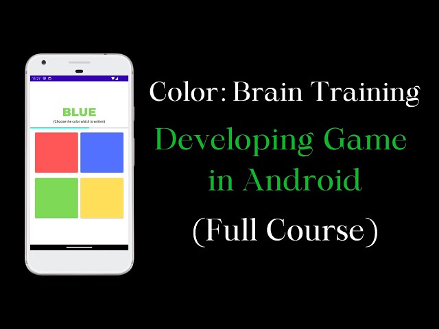 Creating Your First Android Game in Android Studio | Android App Development (2023)