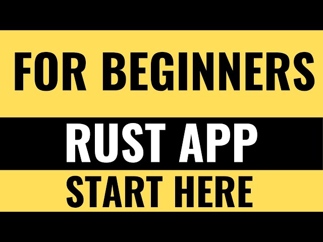 Rust Explained Simply: Install, Cargo, Variables, Functions