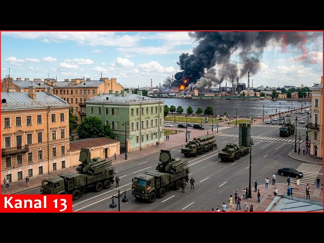 St. Petersburg is urgently recruiting Russians to protect the skies from Ukrainian drones