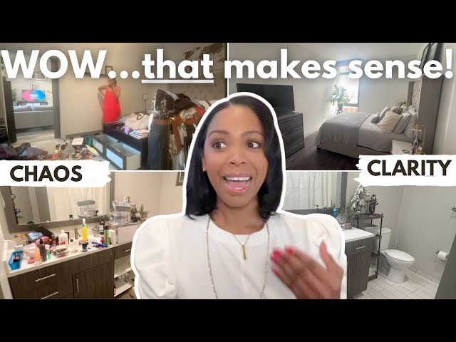 I learned this & finally managed *ALL the CLUTTER*