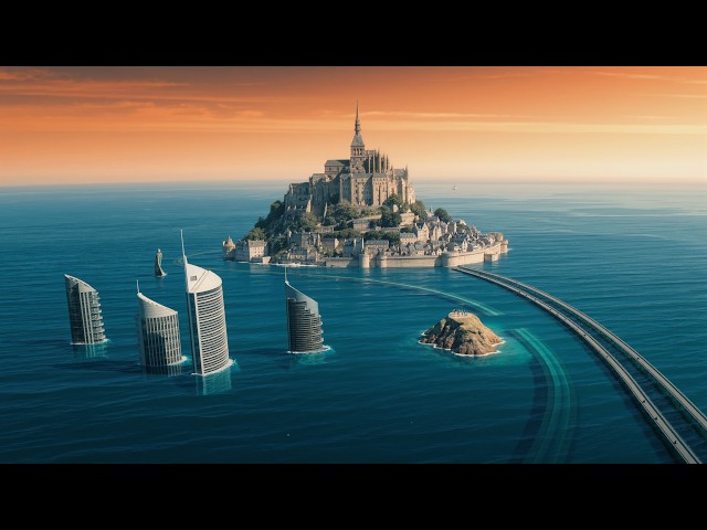 What Would the World Look Like With 10 Meters of Sea-Level Rise?