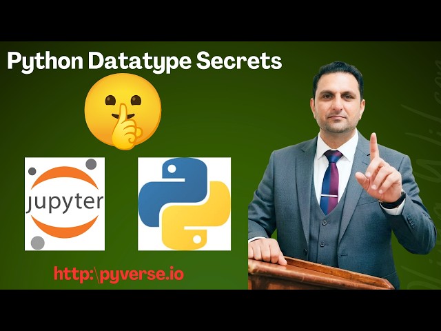 Master Python Data Types (Secrets) in One Video! (Numeric, Sequence, Mapping & More)