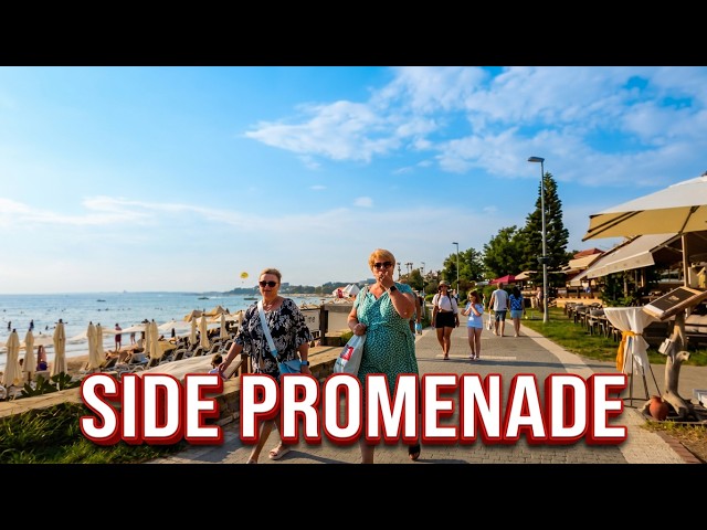 Side - Promenade. Hotels. Strand. Meer. Türkei 2026 🥰🇹🇷 #side #türkei #SideTürkei