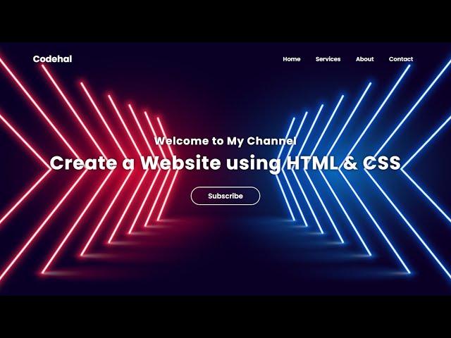 How to Create a Website using HTML and CSS Step by Step Tutorial | Website Design
