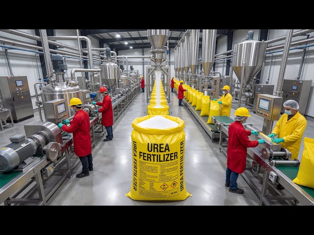 Inside a Modern Urea Fertilizer Factory: From Raw Materials to Granular Urea Fertilizer Full Process