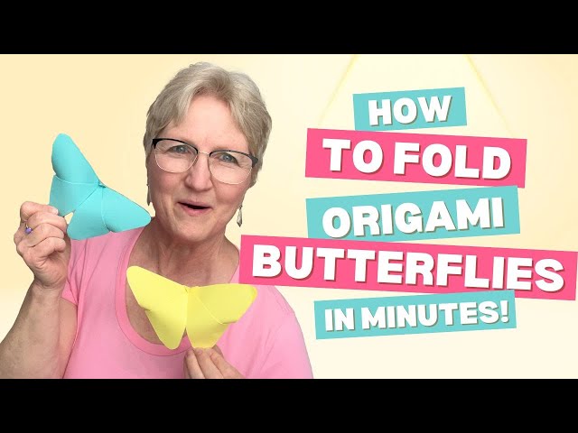 🦋 Create Magic: Simple Origami Butterflies for Kids